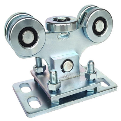 60mm with adjustable fixing plate cantilever gate carriage 5 wheel