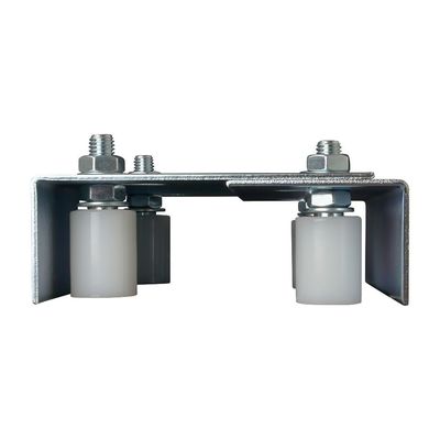 90 Degree Double Roller Upper Sliding Gate Roller Bracket Fixing 70mmX50mm