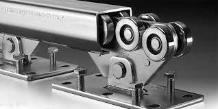 900KG Sliding Cantilever Gate Wheel Iron Door Hardware Jnk