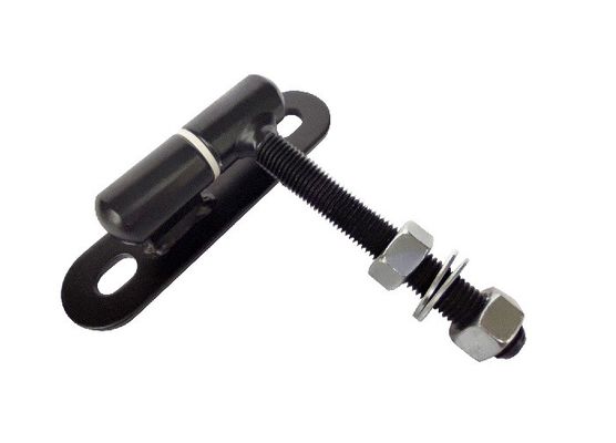 M16 Bolt On Garden Black Adjustable Gate Hinge Hardware  Heavy Duty For Steel Swing Gate