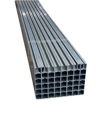 5.8 Meters Cantilever Gate Track Rail For 60mm Wheels White Zinc  Surface Steel