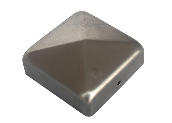 2 Inch  2.5&quot; 3 1/2&quot; Iron Pyramid Fence Post Caps 6x6 7x7 4x4 5x5  8 X 8 With Holes