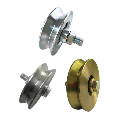 4&quot; V Groove Sliding Gate Wheel With Double Bearing