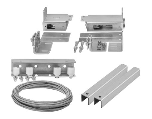 Automatic Door Save Space Telescopic Gate System With Ranger