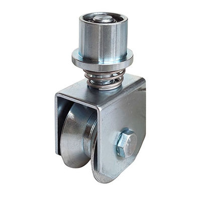 Steel Metal 360 Degree Rotational Door Rollers Gate Wheel Radius Corner