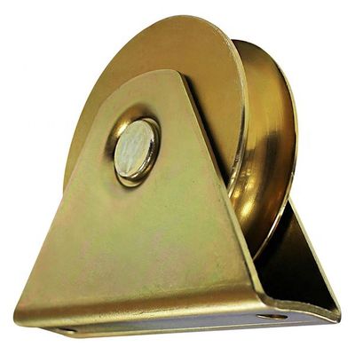 Steel 3.15&quot; 80Mm Sliding Gate Roller Wheels Door Single Bearings