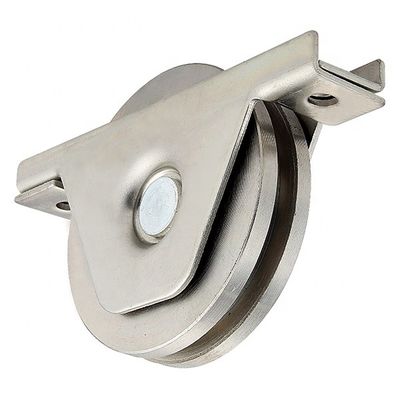 Q235 Steel U Groove Gate Wheel For Automatic Sliding Gate