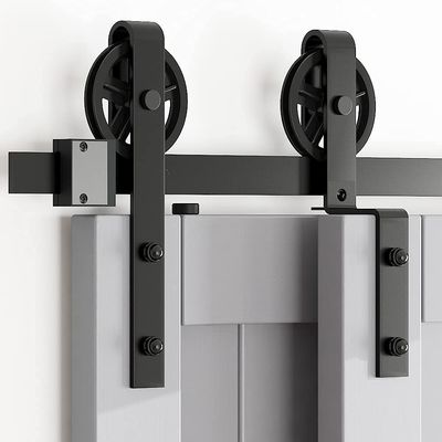 6.6ft Barndoor Hardware / Barn Gate Hardware For Apartment