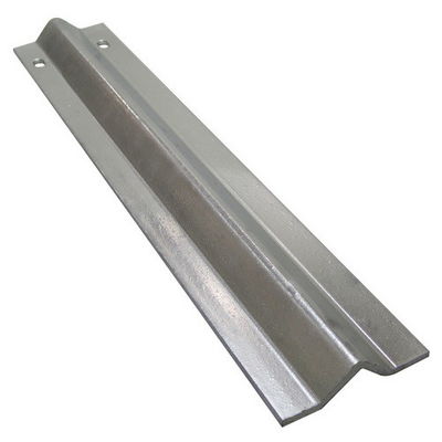 Recessed Guide Sliding Gate Track Hardware And Rollers 55mm