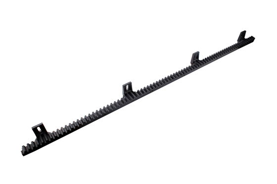 Zinc Plated Sliding Gate Gear Rack With Bolts M4 M6 Steel Or Nylon