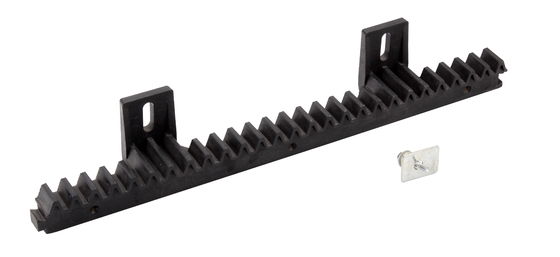 Zinc Plated Sliding Gate Gear Rack With Bolts M4 M6 Steel Or Nylon