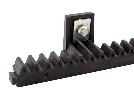 Zinc Plated Sliding Gate Gear Rack With Bolts M4 M6 Steel Or Nylon