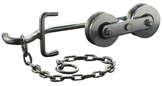 Steel  Banana Cableway Roller Trolley Roller With Chains For Banana Farm