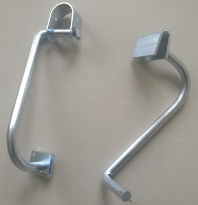 ISO9001 Galvanized Banana Cableway Roller Trolley Pulley With Chains For Banana Farm