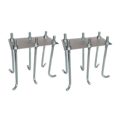 60x60mm Small Cantilever Gate Wheel Zn Cantilever Gate Carriage 5 Wheels 8 Medium Wheels