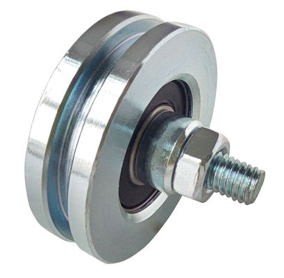 100mm Sliding Driveway Gate Wheels Roller With Bolt 3&quot; 4&quot; V Groove Gate Wheels
