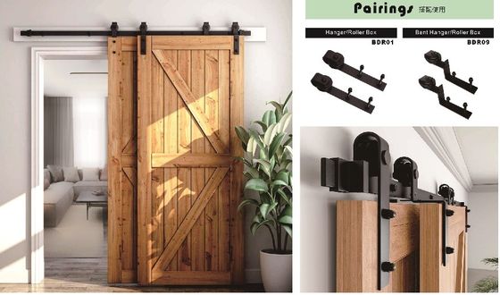 11 Ft 10 Ft Splicing Double Barn Door Hardware For Cabinets  Hanging Door Track System    3 Meters