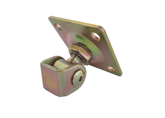 zinc plated sliding gate hinge with square plated M20