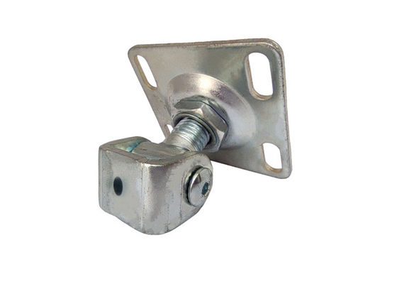 zinc plated sliding gate hinge with square plated M20