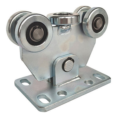 60x60 galvanized steel sliding cantilever gate support carriage wheel