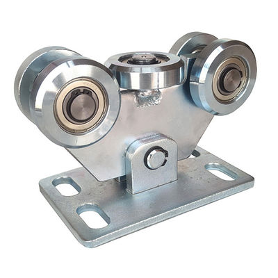 70x70 galvanized steel sliding cantilever gate support carriage wheel