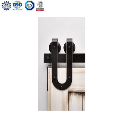 JNK Sliding Barn Gate Hardware Sliding Wood Door Hardware With Rollers Handle Latch