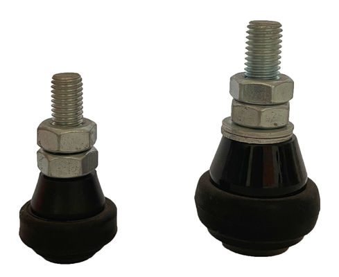 43MM 30MM M12 Sliding Gate Nylon Guide Roller Black