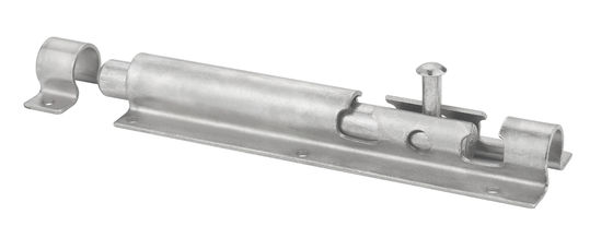 Internal Chrome Recessed Sliding Door Bolt 6" 140mm