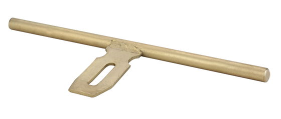 Internal Chrome Recessed Sliding Door Bolt 6" 140mm
