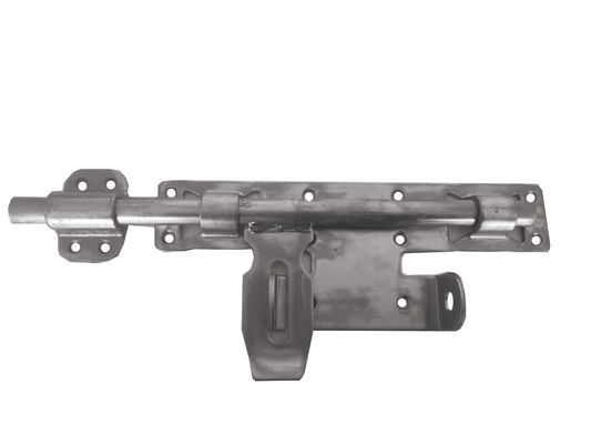 Internal Chrome Recessed Sliding Door Bolt 6" 140mm