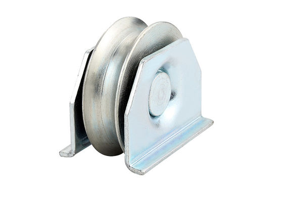 V groove sliding gate wheel with bearings