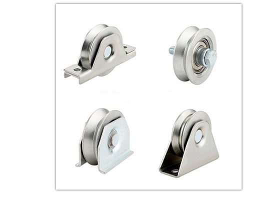 steel material sliding gate wheel with U groove