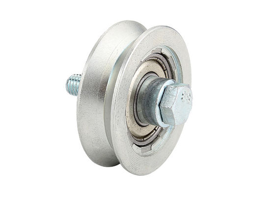 steel material sliding gate wheel with U groove