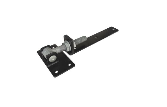 Black powder coated M20 entrance gate hinges swing door adjustable long hinges