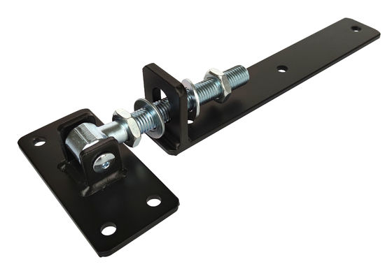 Black powder coated M20 entrance gate hinges swing door adjustable long hinges
