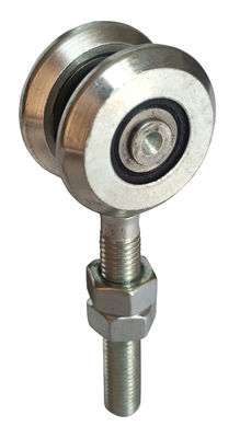 galvanized sliding door roller with 2 wheels