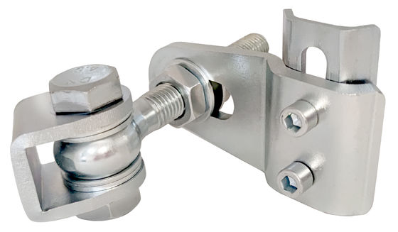 Color Zinc Plated Swing Gate Hinge With Adjustable Nut And Bolt