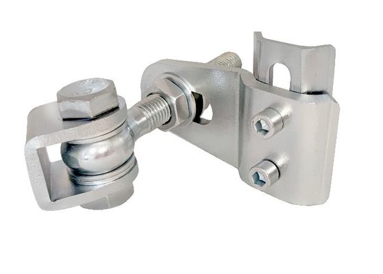 M16 White Zinc Steel Hinge 4d Double Direction Adjustable Weld On Hinges For Swing Door