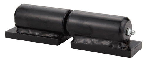 5'' Heavy Duty Gate Barrel Hinges Wrought Iron Gate Brackets Fixings Powder Coated Black