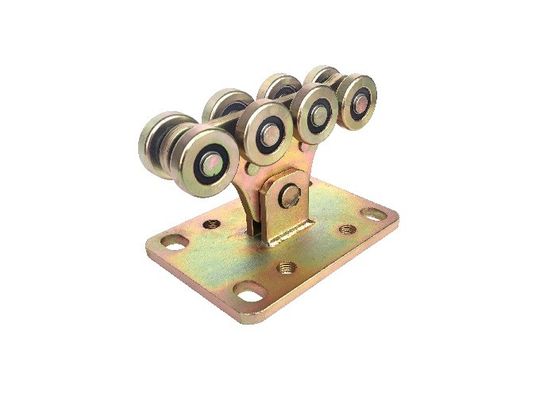 Small Cantilever Gate Wheel Heavy Duty Steel Rolling Cantilever Gate System 8 Wheel
