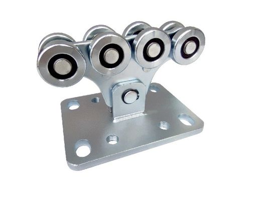 Small Cantilever Gate Wheel Heavy Duty Steel Rolling Cantilever Gate System 8 Wheel