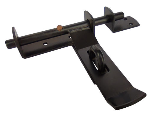 Chrome Sliding Door Bolt Heavy Duty Barrel Bolt Lock Latch With Padlock Hole 8 Inch