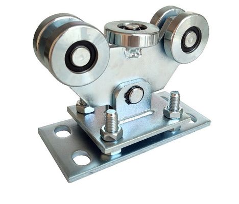 White Zinc Heavy Duty Cantilever Gate Track System 5 Wheel Small 400kg Load