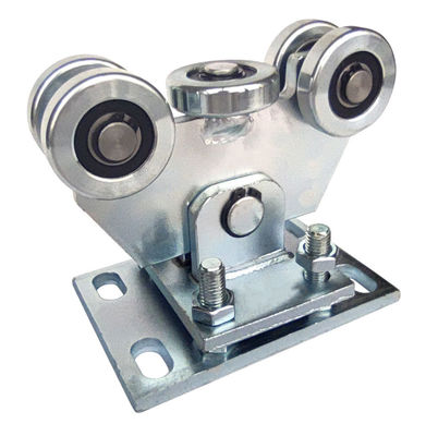 White Zinc Heavy Duty Cantilever Gate Track System 5 Wheel Small 400kg Load