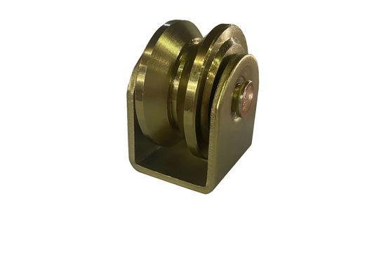 43mm 58mm 60mm Sliding Gate Wheel Heavy Duty Double Bearings Y Groove External