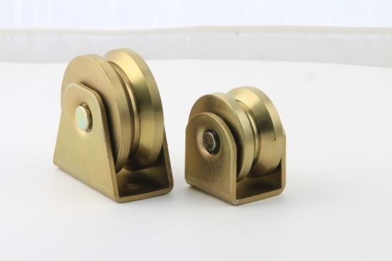 43mm 58mm 60mm Sliding Gate Wheel Heavy Duty Double Bearings Y Groove External