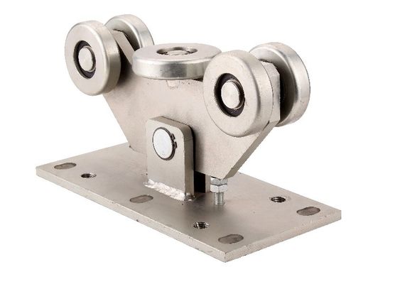 Galvanized Heavy Duty Sliding Cantilever Gate Roller For Cantilever Gate 5 Middle Wheel