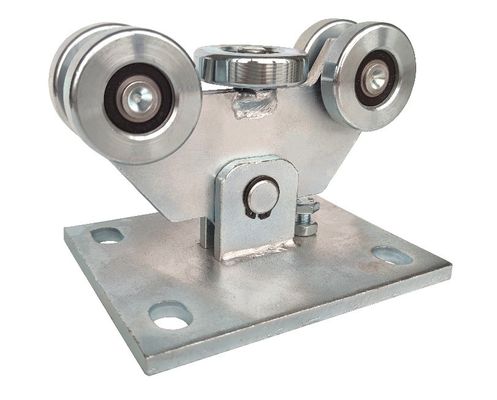 Galvanized Heavy Duty Sliding Cantilever Gate Roller For Cantilever Gate 5 Middle Wheel