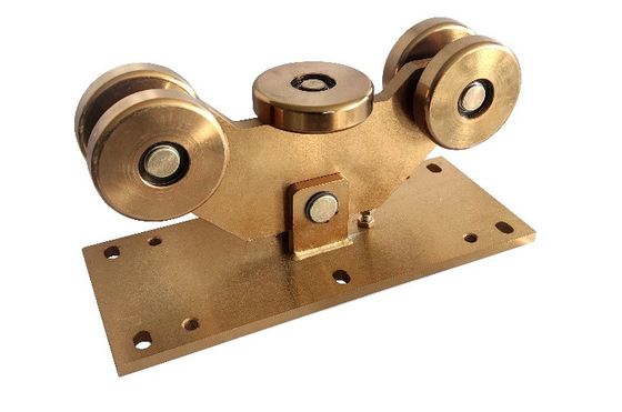 Galvanized Heavy Duty Sliding Cantilever Gate Roller For Cantilever Gate 5 Middle Wheel