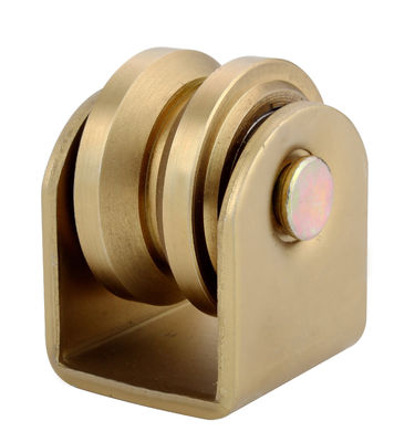 43mm 58mm 60mm Sliding Gate Wheel Heavy Duty Double Bearings Y Groove External